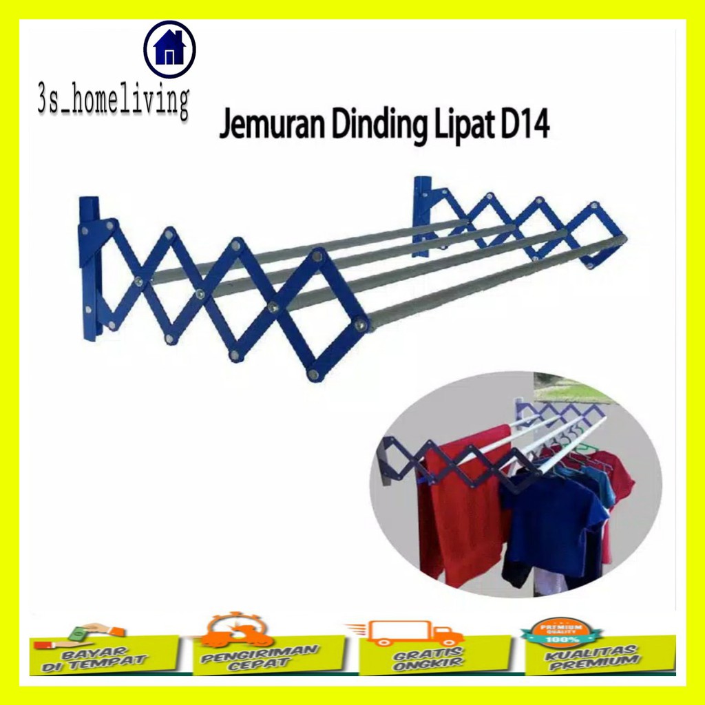 [COD] Termurah Jemuran Baju / Jemuran Gantung / Jemuran Lipat / Jemuran Lipat Dinding / Jemuran