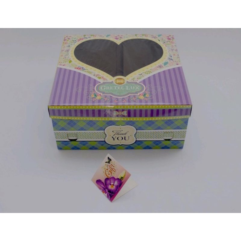 

isi 5 Dus Kue Tart / Dus Kue / Gretel Lux Ukuran 26 x 26 x 12 cm / 30 x 30 x 12 cm(GRTLUX2626 3030)
