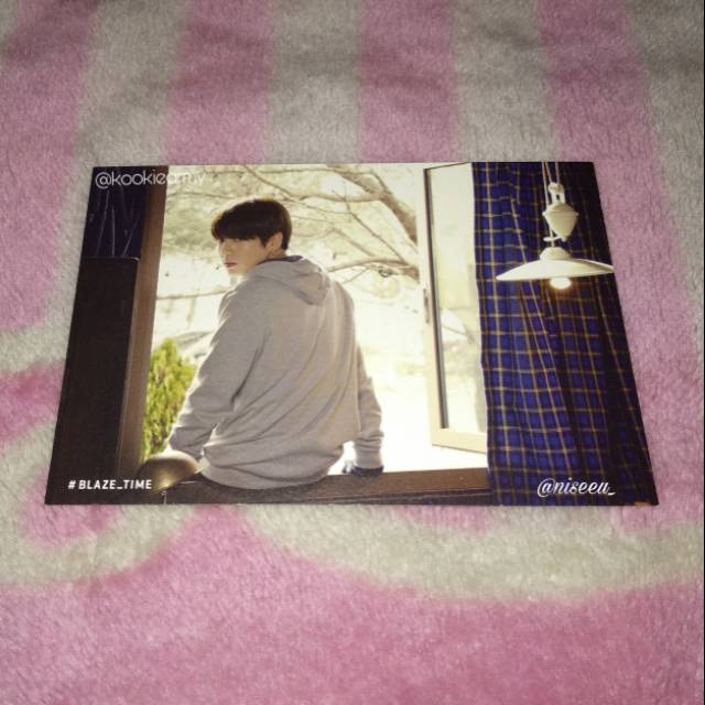 Jungkook BTS X PUMA Photocard