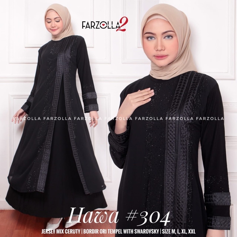 Gamis Farzolla 2 Hawa Etalase 3 Original