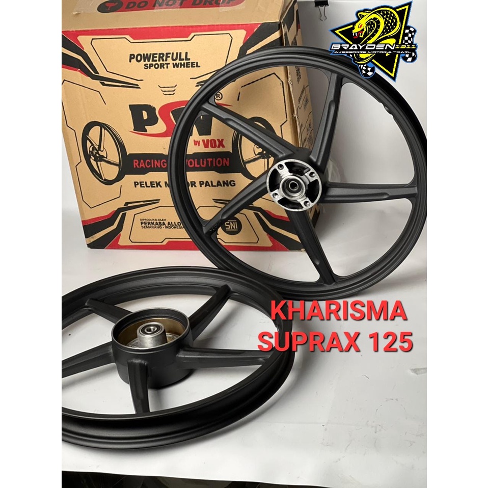 VELG RACING KHARISMA SUPRAX 125 / VELEG RACING SUPRAX125 KHARISMA / VELEK RACING KHARISMA SUPRAX 125 TROMOL