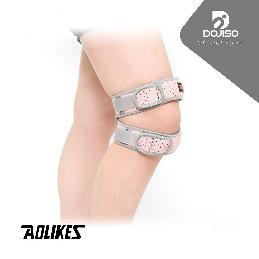 Deker Lutut Aolikes 7928 Patella Knee Protector Support Sleeve Olahraga Sport Wrap Guard Basket Voli