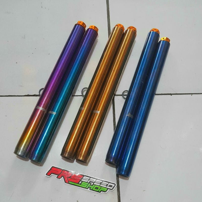 as shock plus tutup matic bebek sleep engine rainbow blue dan gold aeromotive