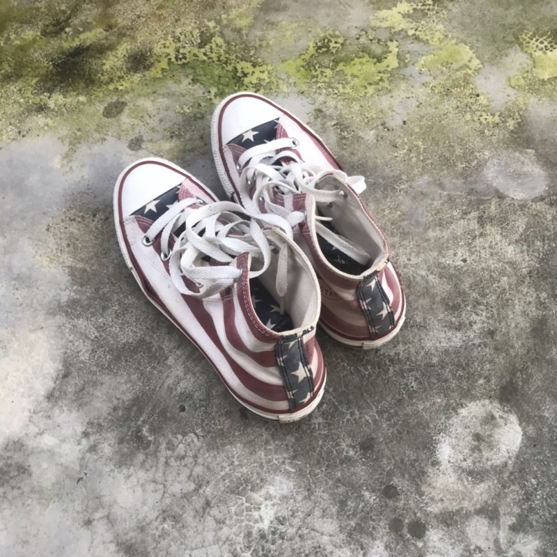 CONVERSE AMERICAN FLAG HIGH