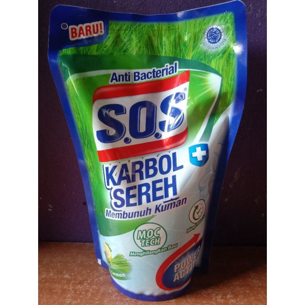 SOS Karbol Sereh Pouch 750Ml