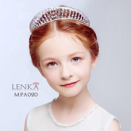 Mahkota Rambut Pesta Anak Modern l Crown Tiara Anak Lenka - MPA020