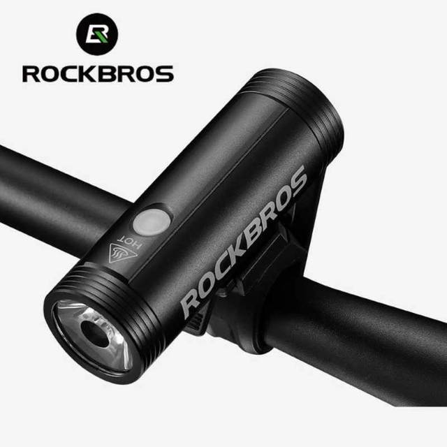 Rockbros Lampu Sepeda USB Rechargeable 2000mAh 400 Lumens