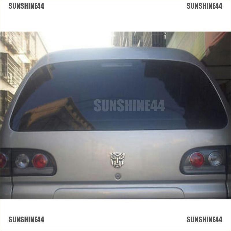 Stiker Emblem Logo Transformers 3d Untuk Mobil