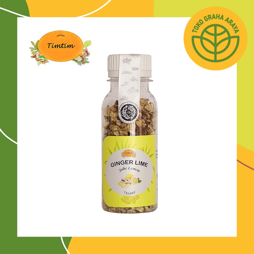 

Ginger Lime (Jahe Lemon) - Minuman Rempah Seduh Tisane Natural Infusion