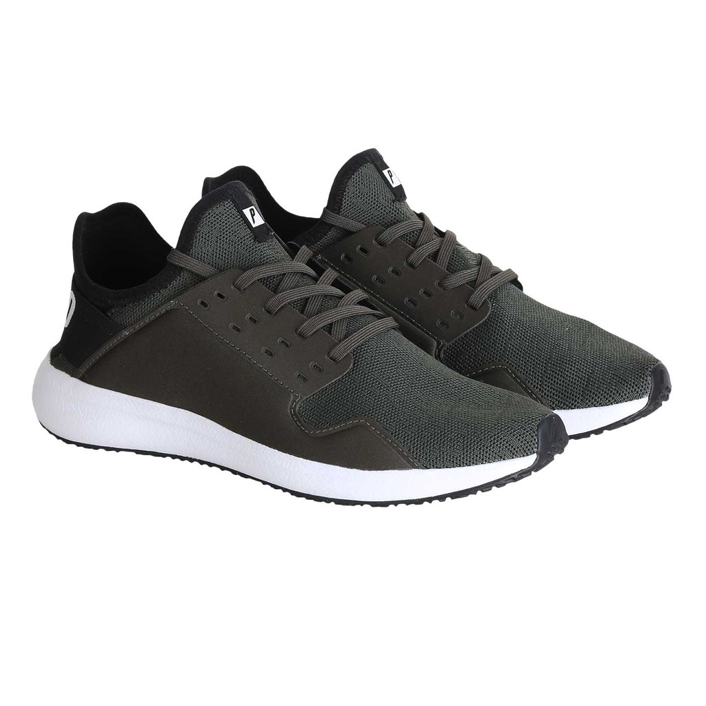 Sepatu Piero Piero Stratos Knit EVO - Army Green/Black/White