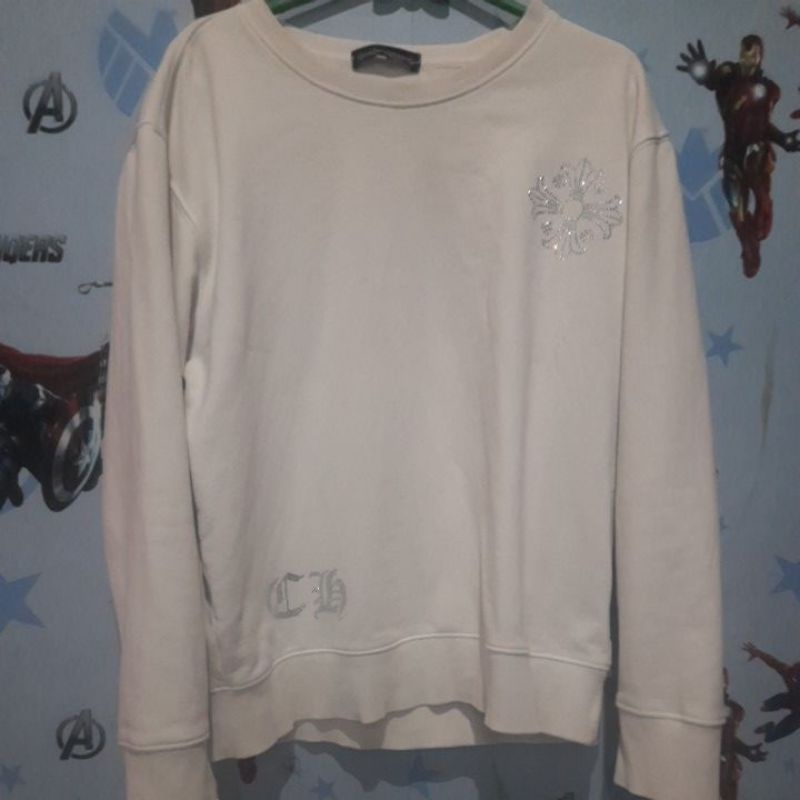 crewneck second chrome hearts