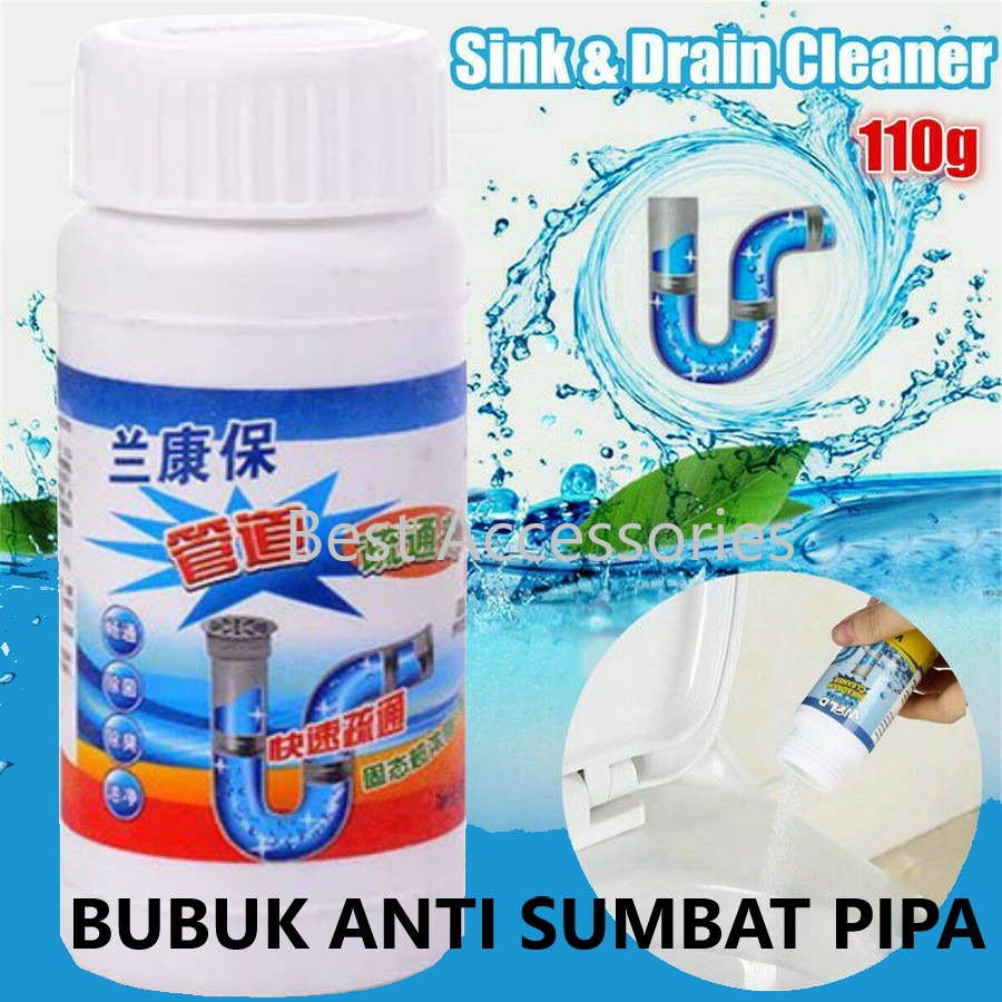 Obat Bubuk Anti Mampet Sumbat Pembersih Saluran Air Pipa TORNADO672