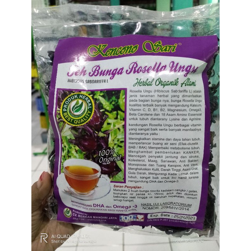 

Teh Bunga Rosella Ungu - Omega 3 DHA