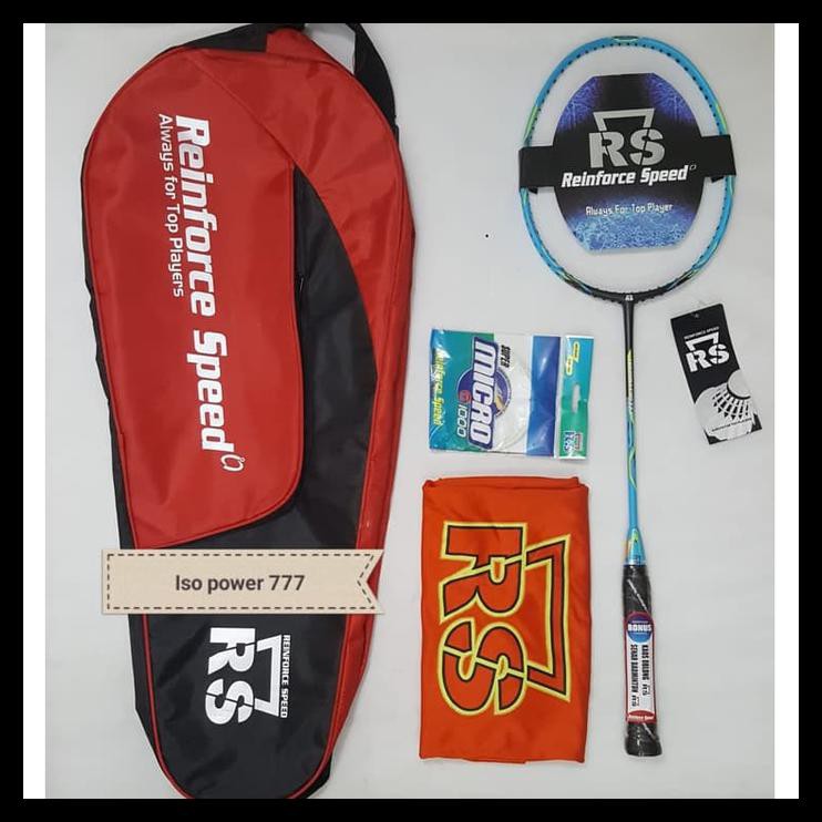 BIG SALE RS ISO POWER 777 RAKET BADMINTON ORIGINAL