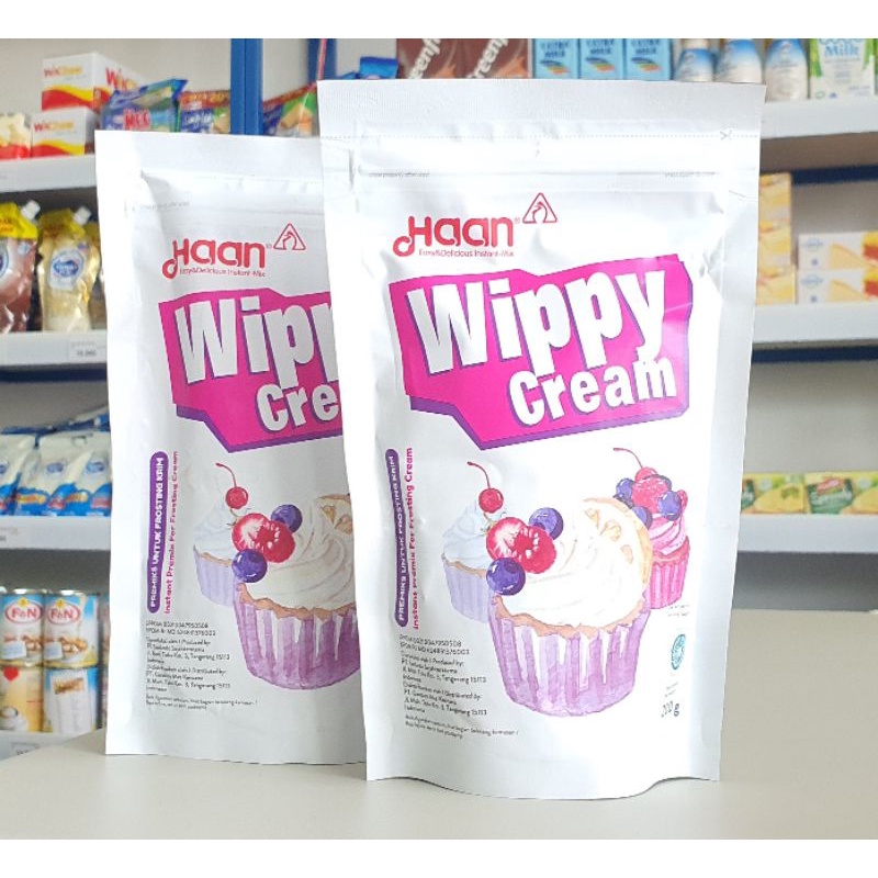 

Haan Whip Cream Pouch / Whipping Cream Haan Pouch 200Gr