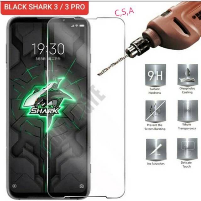 TEMPEREDGLASS GORILLA GLASS BLACKSHARK 1/HELO/2 PRO/3/3PRO/SKY WALKER