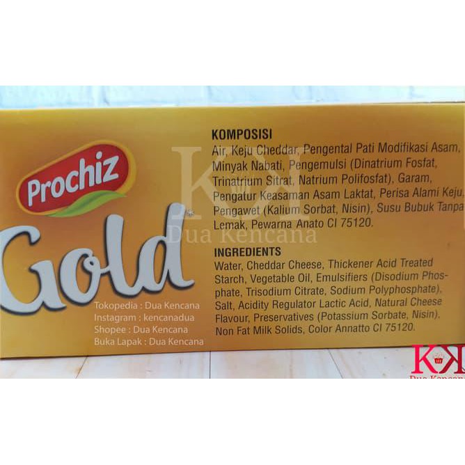 

nngu cheese keju prochiz gold cheddar 2 kg block processed cheddar cheese sa11