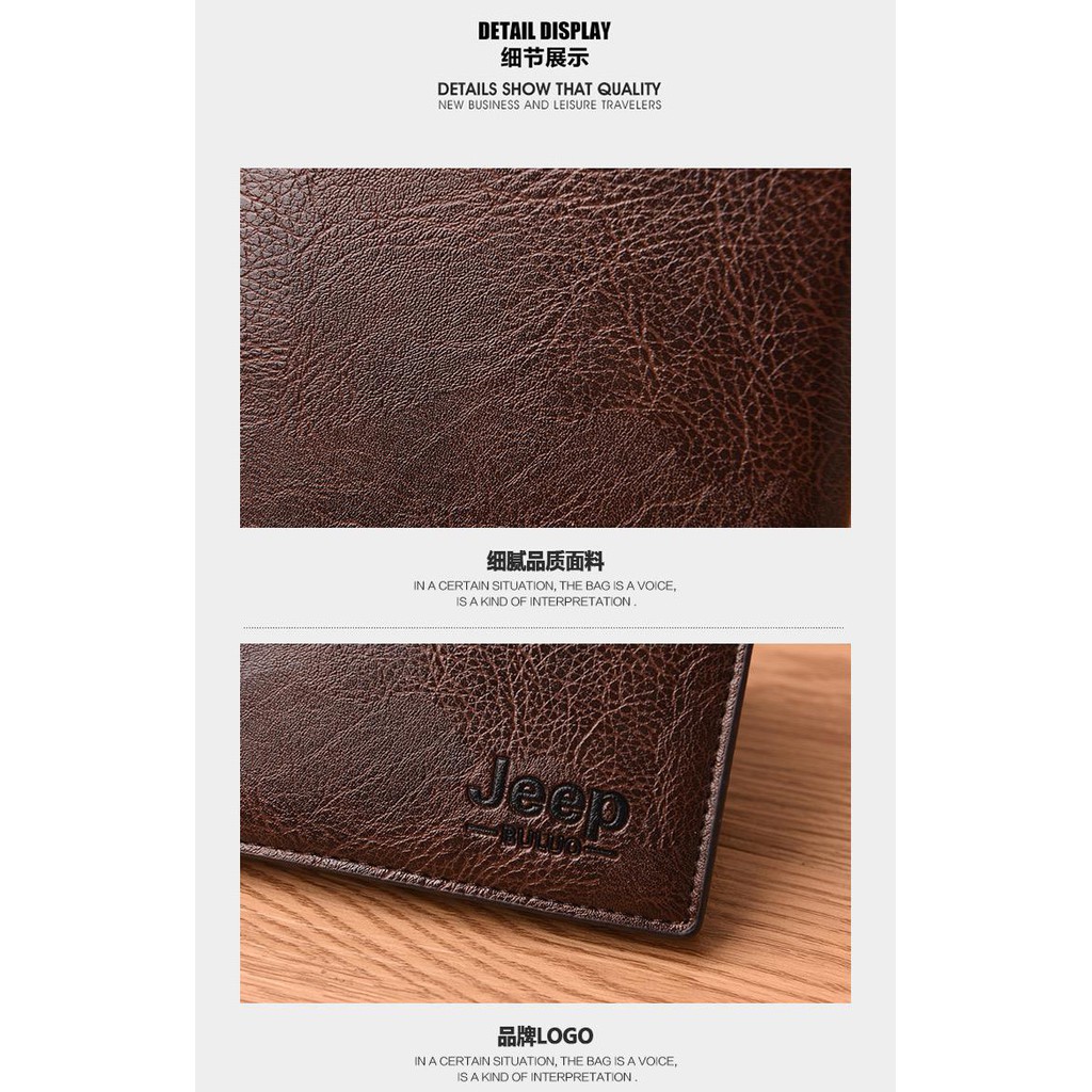 Dompet Pria Jeep Kualitas Premium 321