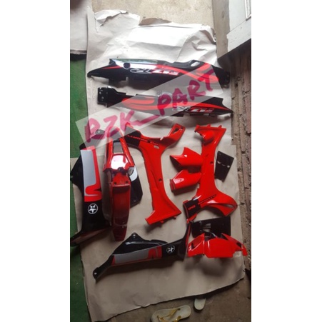 Cover body halus set Fiz  R body halus Fiz merah caltex