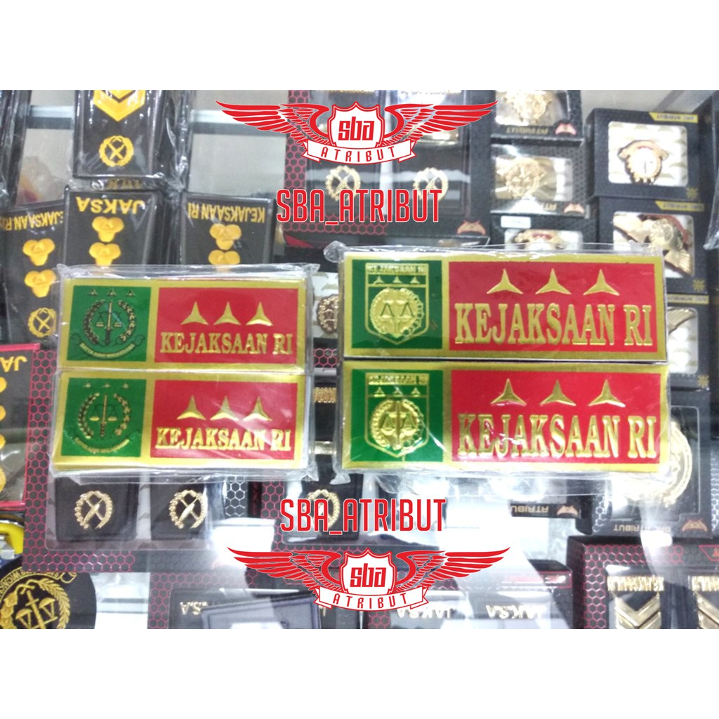 STIKER SENG KEJAKSAAN | STICKER PLAT MOTOR MOBIL