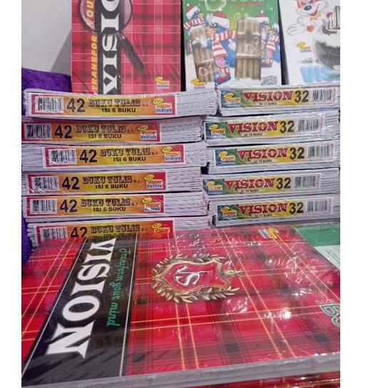 

<JeK✩> TERLARIS... BUKU TULIS VISION PER PACK //Sedang viral
