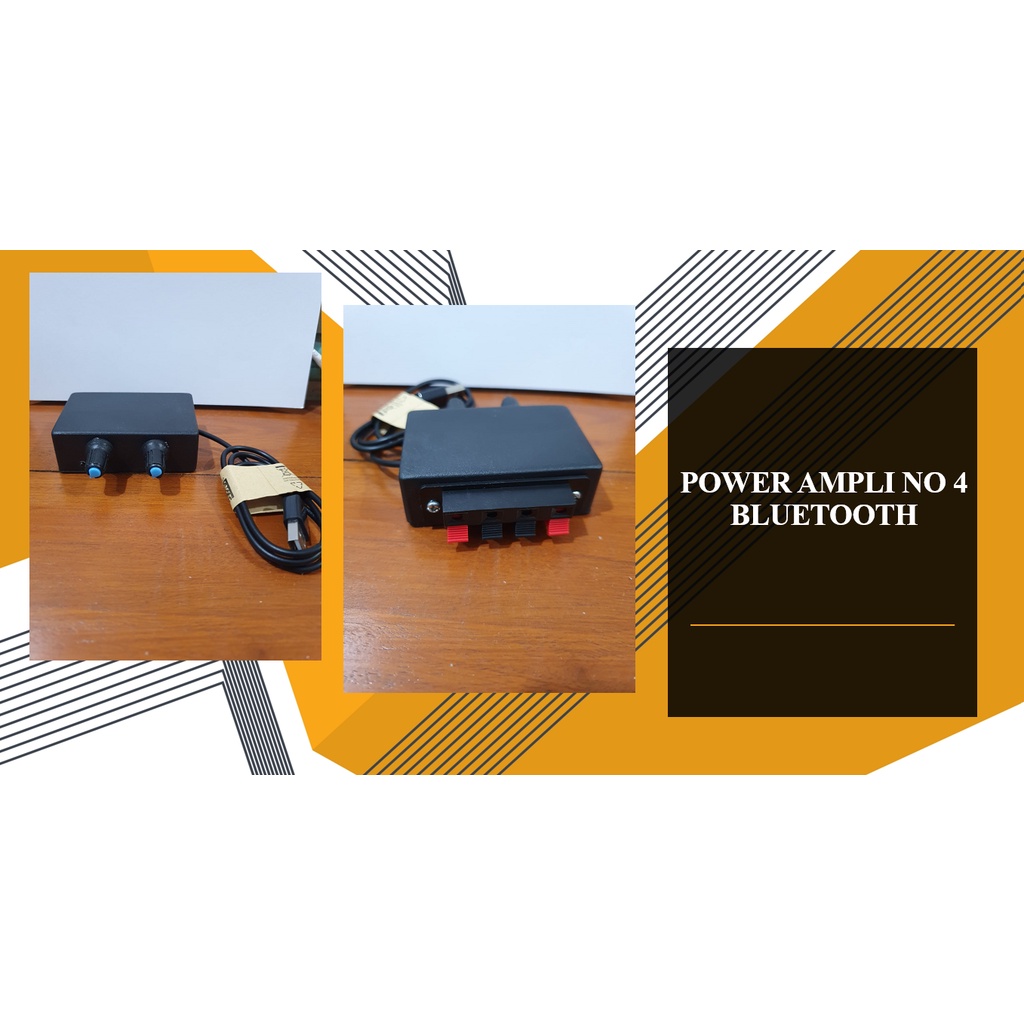 POWER AMPLIFIER MINI BLUETOOTH NO 4 STEREO MURAH ampli mini Power ampli karaoke ampli mini sambung B