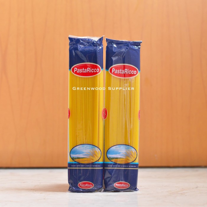 

pasta-aneka- pastaricco - spaghetti 200g (import turkey) -aneka-pasta.