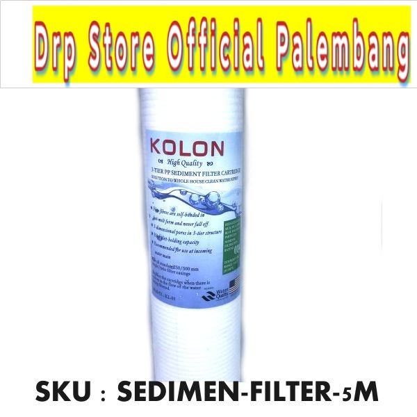 Filter Air/ Saringan Air/ Filter Sedimen KOLON 10&quot; - 5 Micron