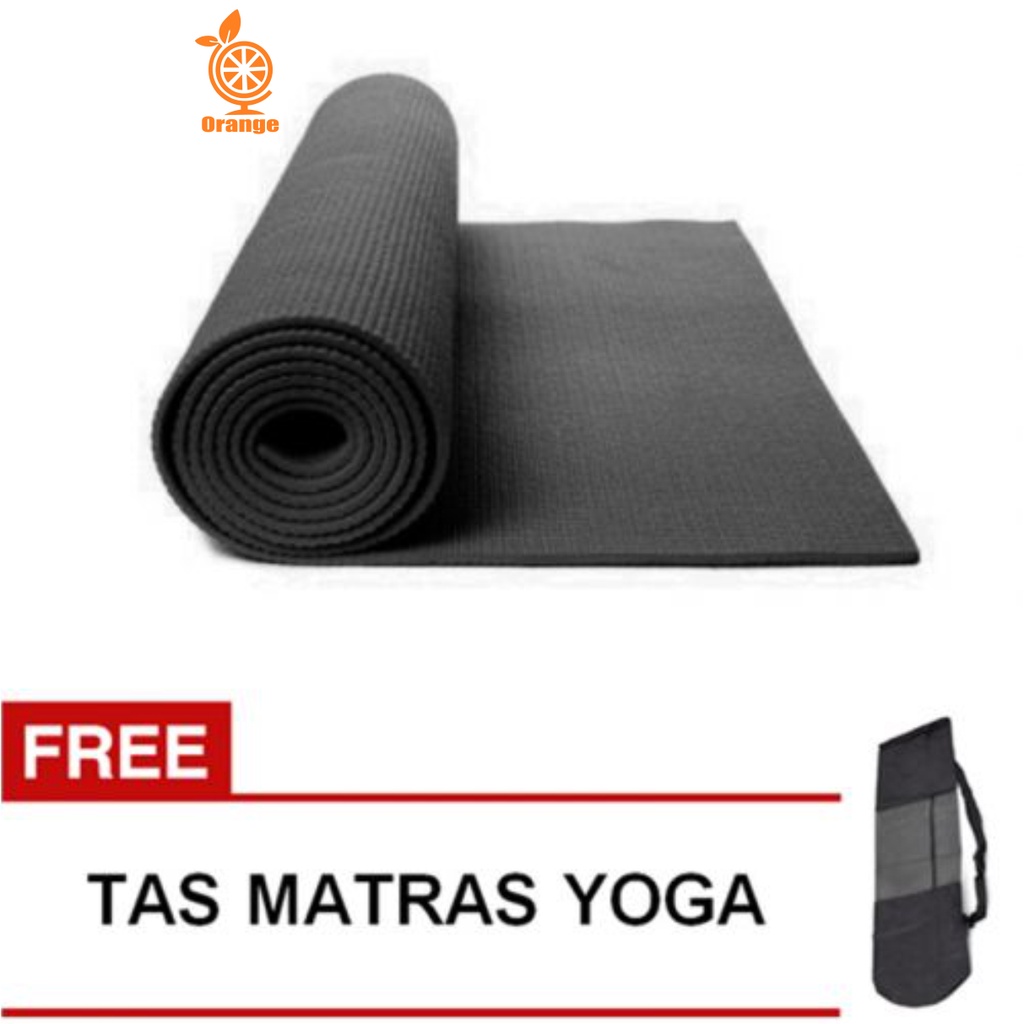 Matras Yoga Anti Slip Matras Olahraga Free Tas Matras Yoga Anti Selip Kualitas Bagus GOSHOP88