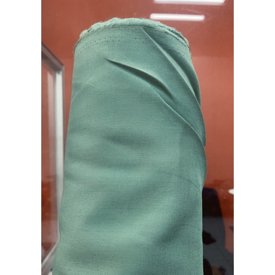 Kain RAYON katun uniqlo rayon polos kualitas bagus-HIJAU PASTEL