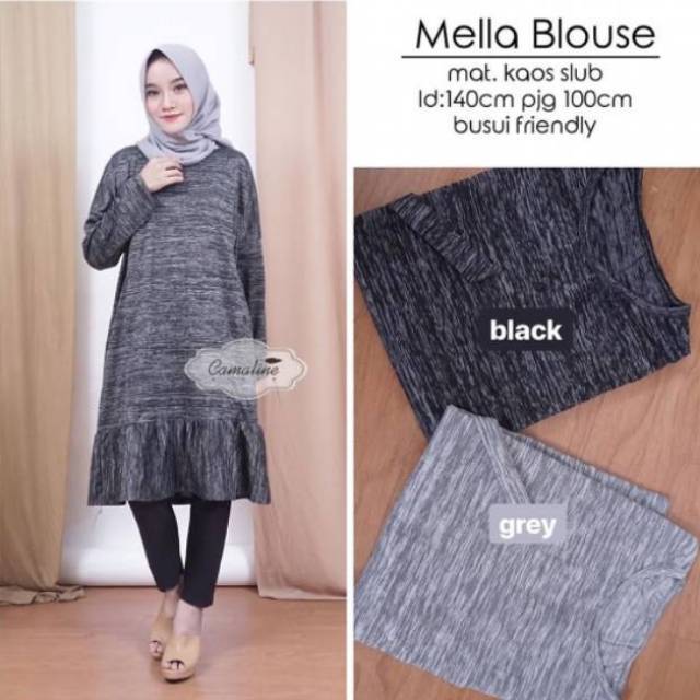 Tunik BUSUI FRIENDLY  Mella jumbo