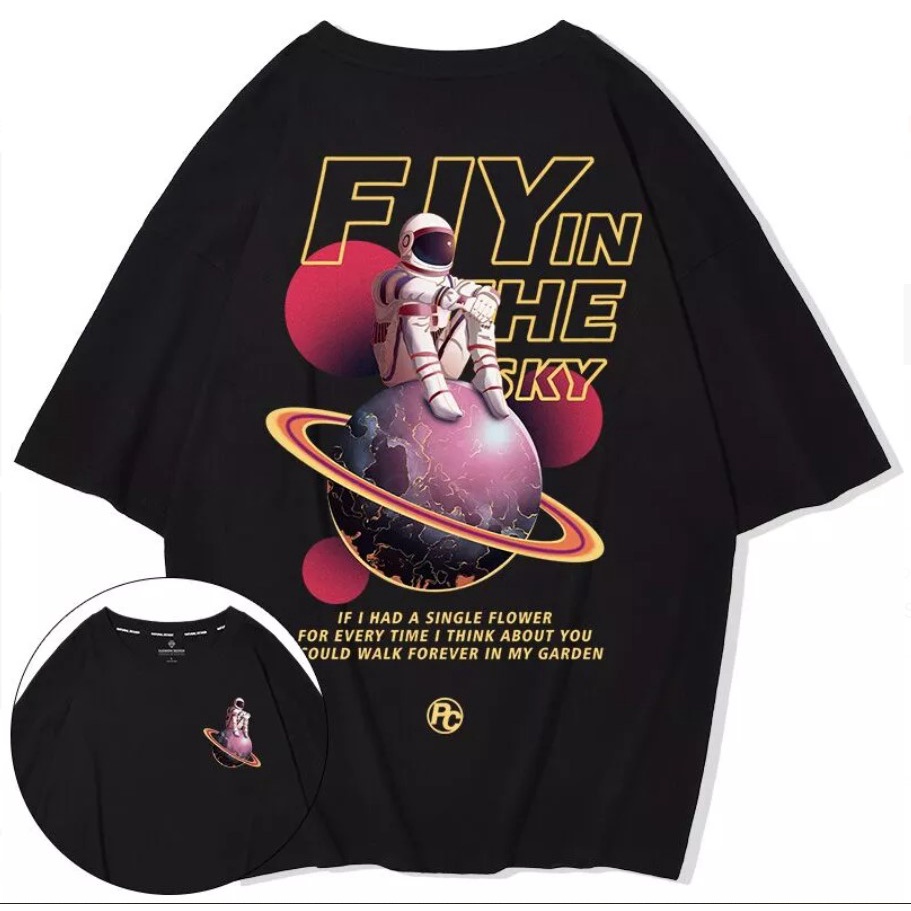 KAOS BIG SIZE 2XL 3XL 4XL 5XL XXL XXXL XXXXL XXXXXL FLY IN SKY  JUMBO COMBED 30S PREMIUM DISTRO KODE