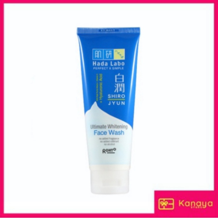 (BISA COD) Hada labo Shirojyun Ultimate Whitening Face Wash