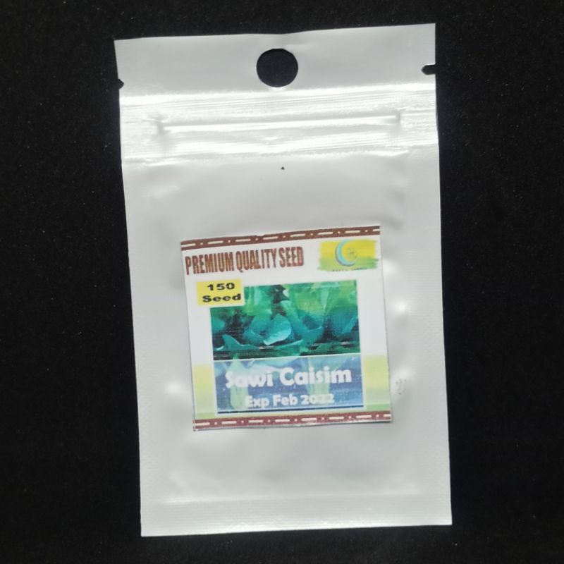 Benih Biji Sayur Kangkung Bayam Selada Sawi Kemangi Seledri Daun Bawang Kubis Kembang Kol Brokoli Wortel Cabe Cabai Tomat Paprika Terong Kacang Panjang Buncis Timun Labu Pare Oyong Gambas-Sawi Caisim 150biji