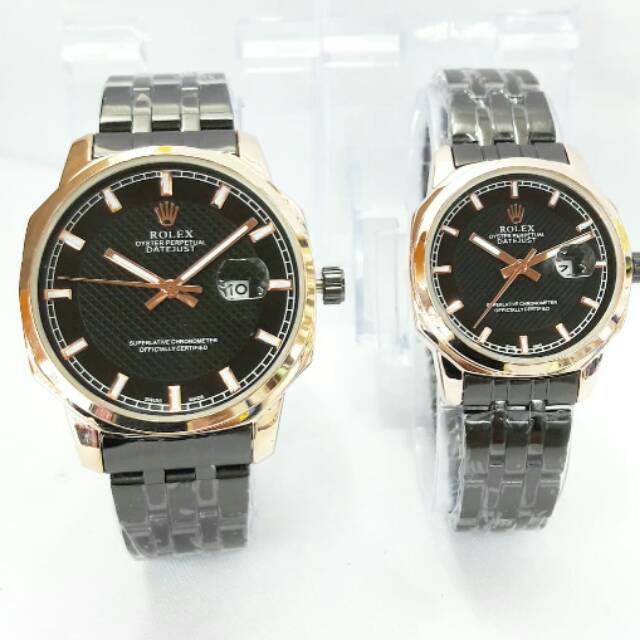 Jam Rantai Couple Jam Tangan Pasangan Tanggal
