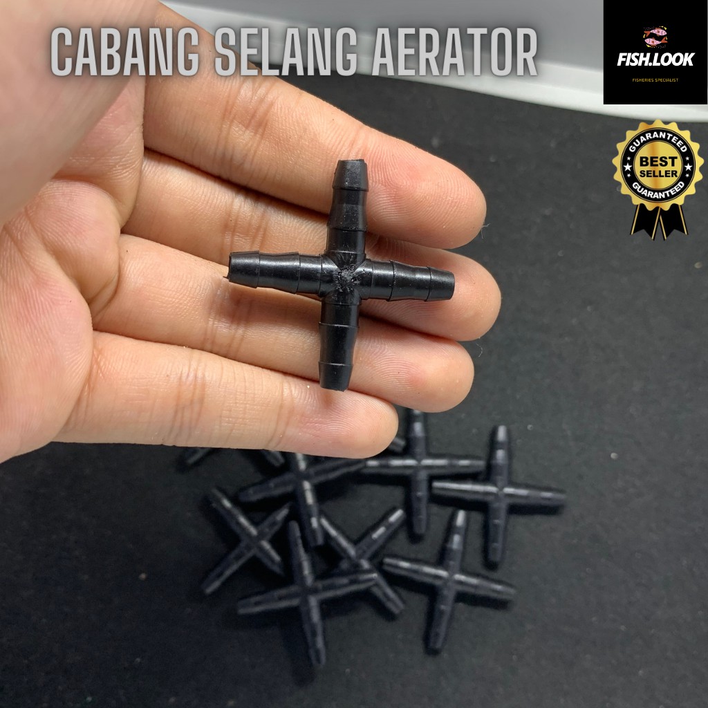 Cabang 4 Selang Aerator Aquarium Aquascape