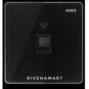 Nero Titanium V11 Black Saklar Telephone Outlet V11PH-B