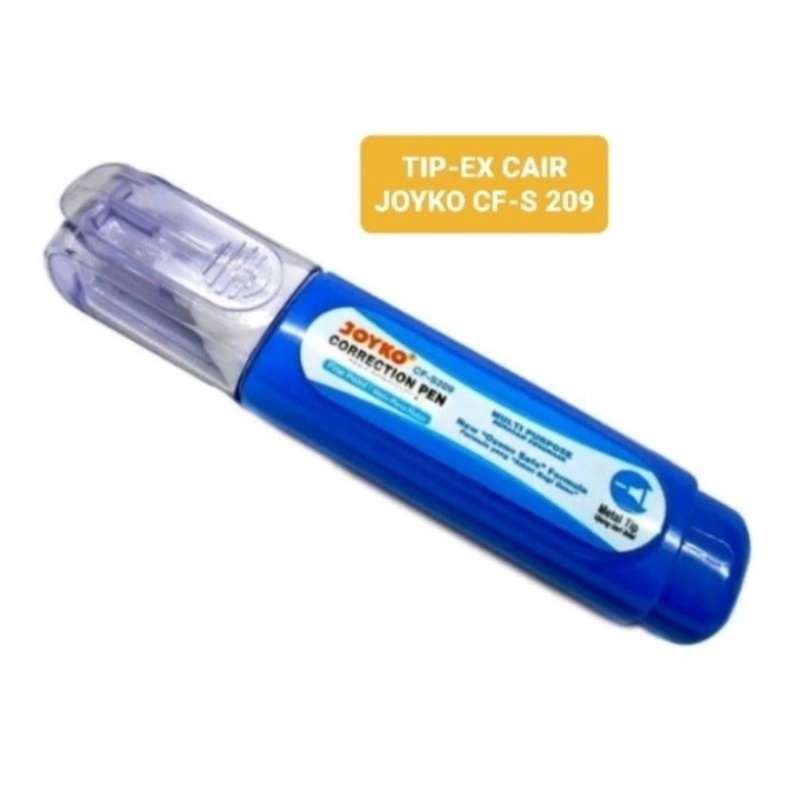 

TIPEX CORRECTION PEN FLUID JOYKO CF-S209 METAL TIP
