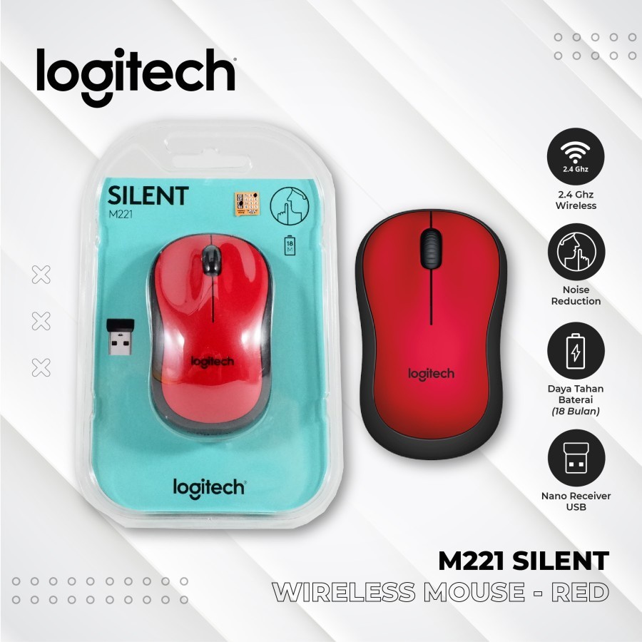 Logitech M221 Wireless Mouse Silent