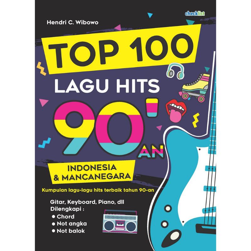 Jual BUKU MUSIK TOP 100 LAGU HITS 90 AN INDONESIA DAN MANCANEGARA ...