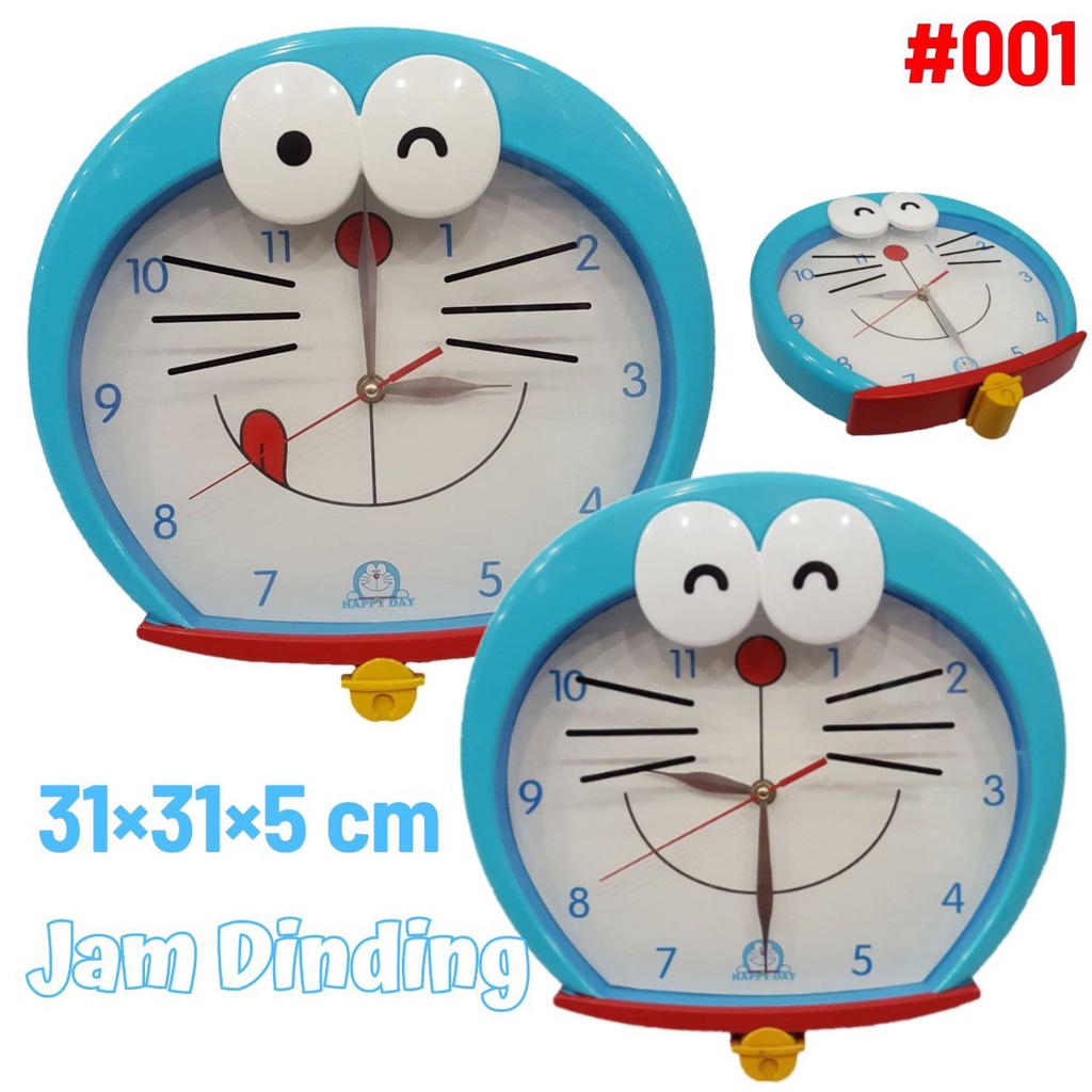 Jam Dinding Doraemon / Jam Doraemon / Doraemon Clock