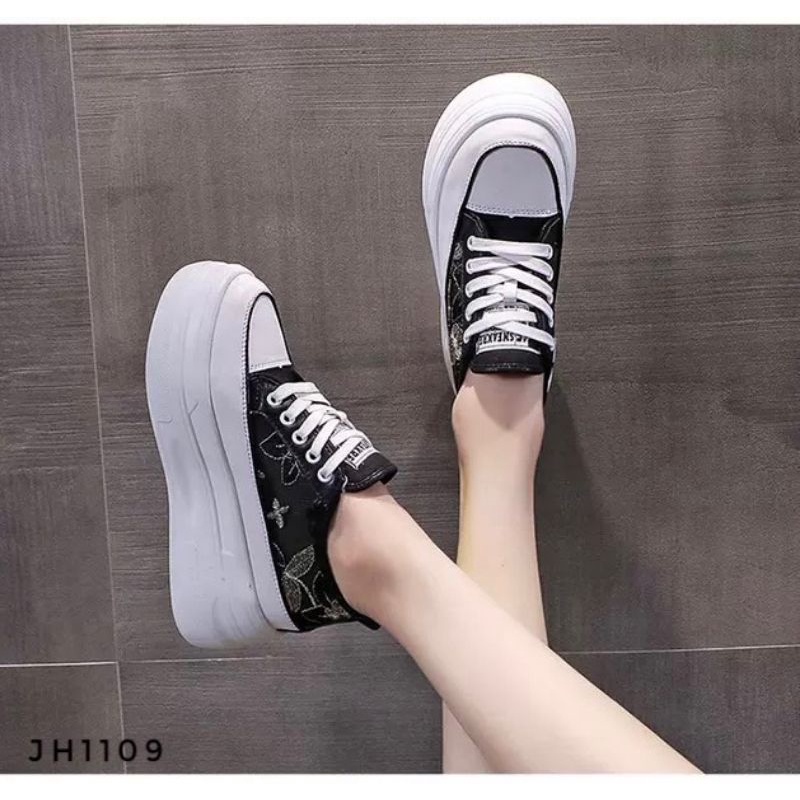 Sepatu wanita wedges import fashion korea