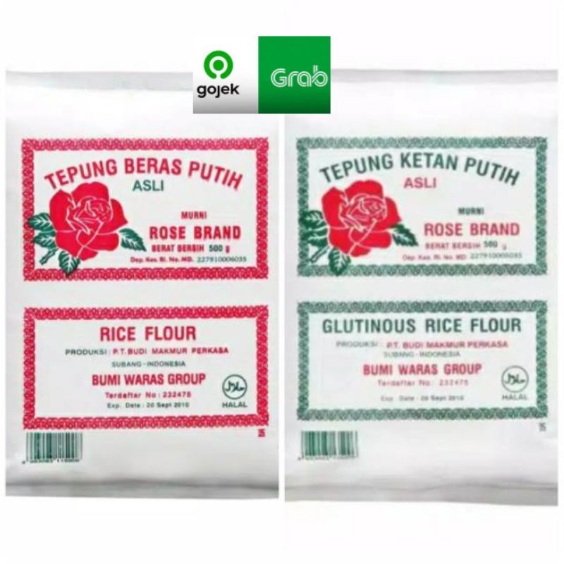 

tepung beras dan tepung ketan putih rose brand