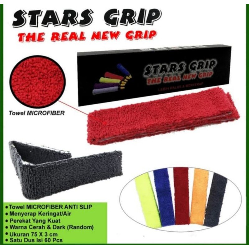 Star grip / Towel grip / grip handuk badminton