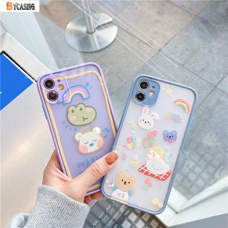 Case Motif Hewan Bahan Akrilik Untuk Vivo Y20 Y12S Y30 Y50 V19 Neo Y11 2019 Y12 Y15 Y17 Y19 Y1S Y85 V9 Y91C Y93 Y95 S1 Pro Casing