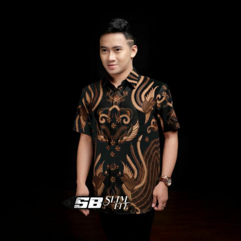 Batik pria moderan kemeja atasan batik pria moderen BUTIKDIAN