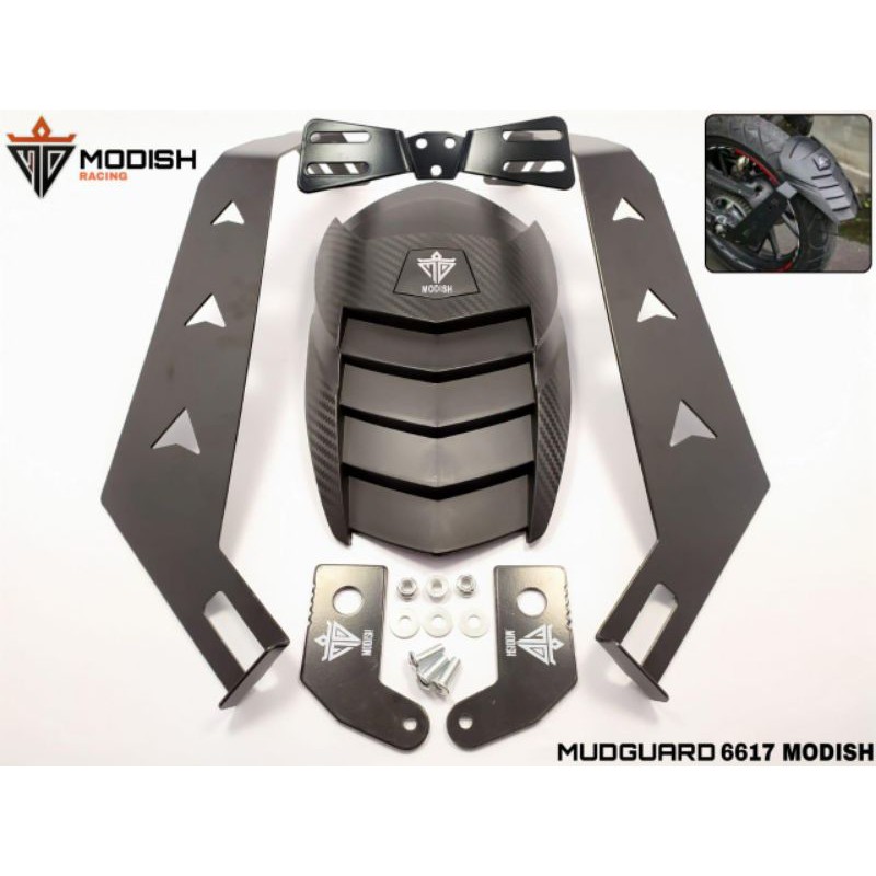 Mudguad universal yamaha r25-vixion-cb150r-tiger-megapro merk MODISH sm VND