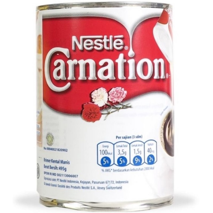 

SUSU KENTAL MANIS NESTLE CARNATION KALENG 495 GRAM