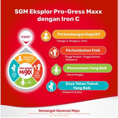 Susu Formula SGM Eksplor 3 Plus 3-5 Tahun Vanila 900 g 900 gr 900g