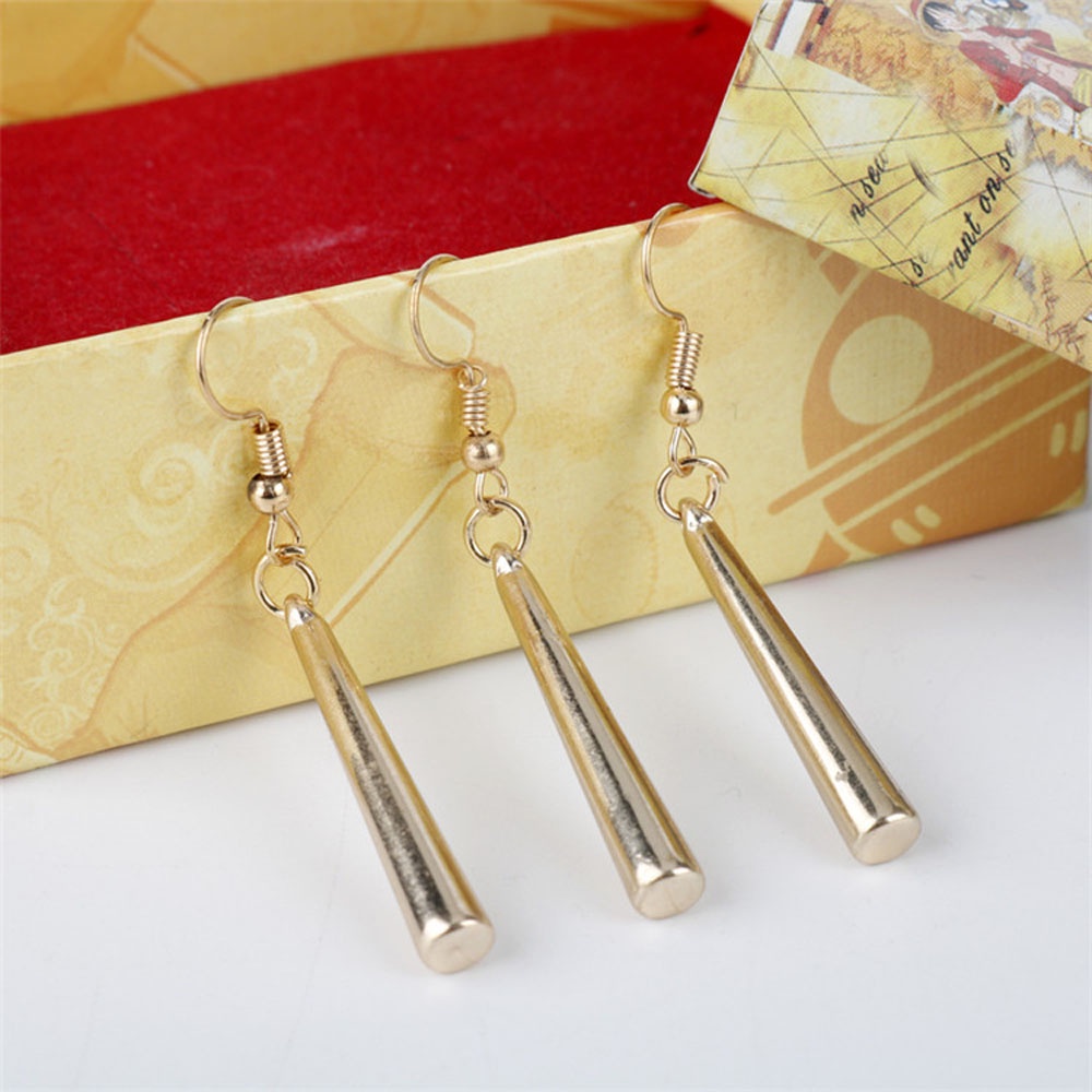 MXBEAUTY Japan Drop Earrings Fashion Gift Accessories Cosplay Clip Earrings 3 Pcs/Set Anime Ear Clip Jewelry Cartoon Roronoa Zoro Earrings